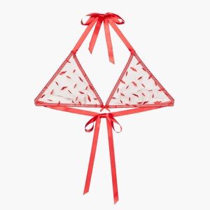 Savage X Fenty lips bralette